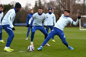 Chelsea training