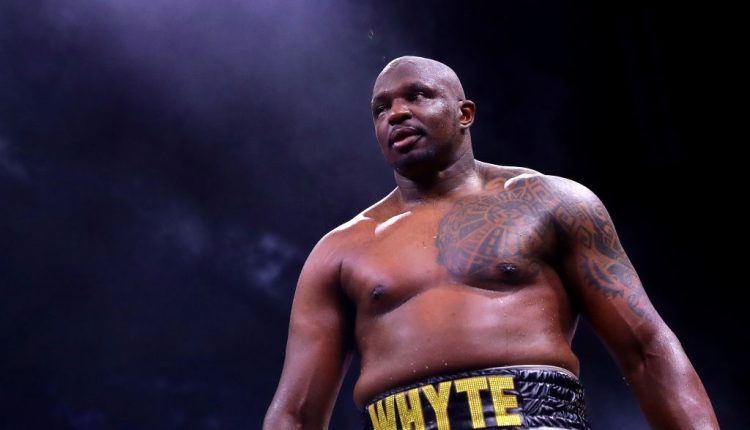 Whyte vows to brutally finish Tyson Fury.