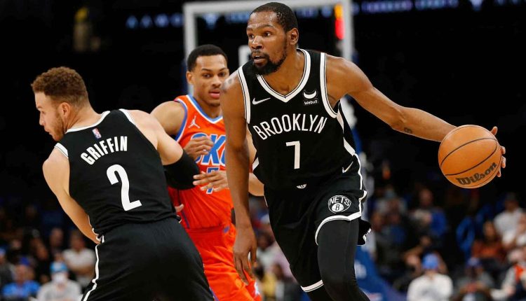 Kevin Durant dismisses concern over lenghty minute played for Brooklyn Nets.