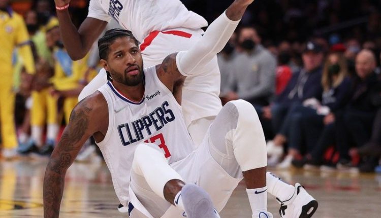 Paul George to miss 3-4 weeks after a right elbow injury