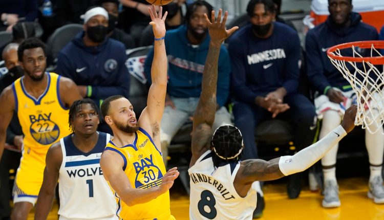 Curry, Wiggins and Thompson stars in Warriors’ victory
