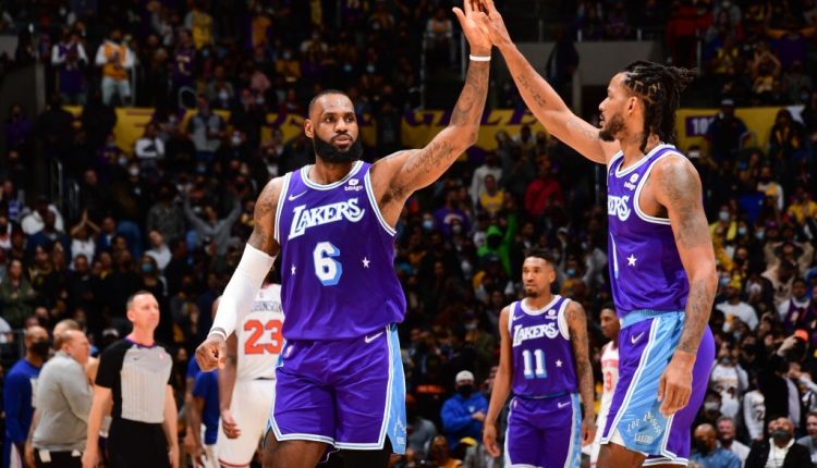 LeBron James steers Lakers to victory in return