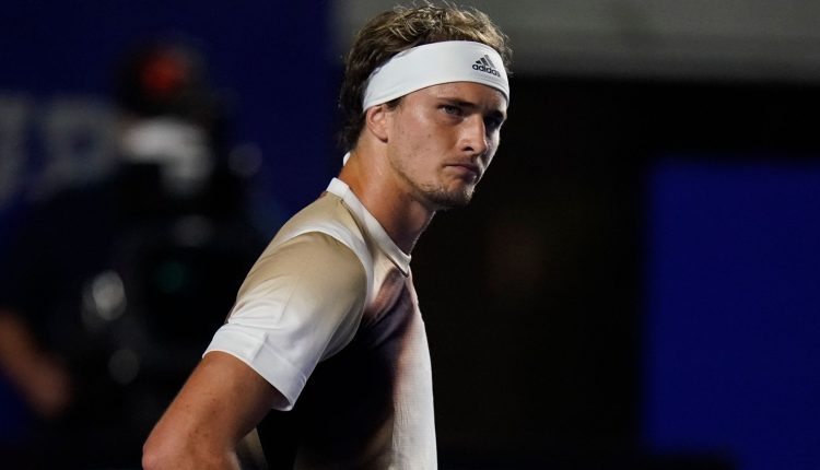 Alexander Zverev withdrawn from Mexican Open