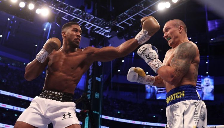 Joshua has show he can regain title from Usyk