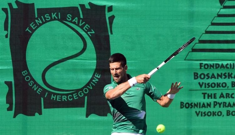 Djokovic inaugurates regional tennis center