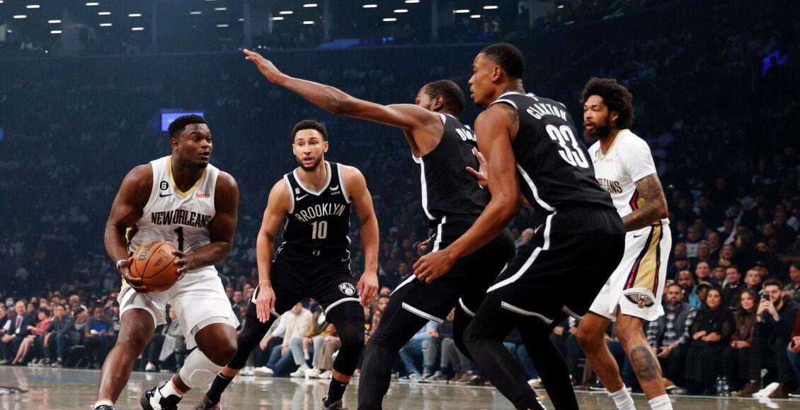 Pelicans get victory in opening game against Nets