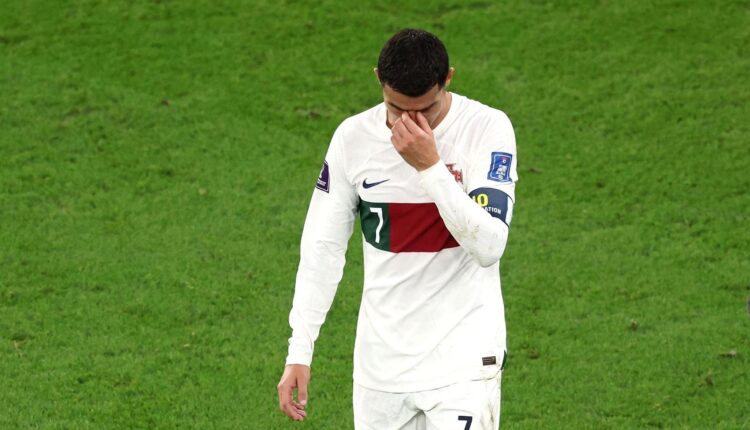 Ronaldo reacts to Portugal World cup exit