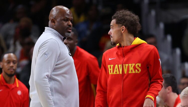 Trae Young settles with coach Nate McMillan